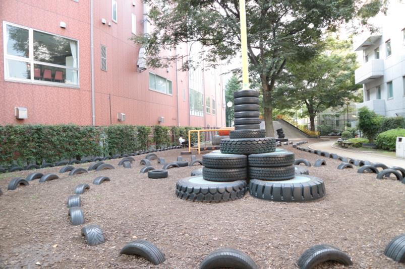 子どもと無料で楽しむあかつき公園 東京都中央区 人気の遊び場 Fuente Blog フェンテ ブログ ママのハッピーライフを応援します