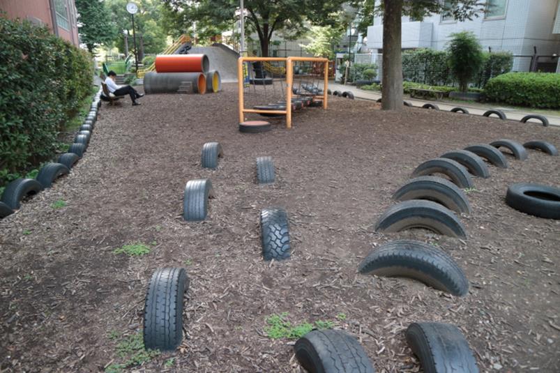 子どもと無料で楽しむあかつき公園 東京都中央区 人気の遊び場 Fuente Blog フェンテ ブログ ママのハッピーライフを応援します