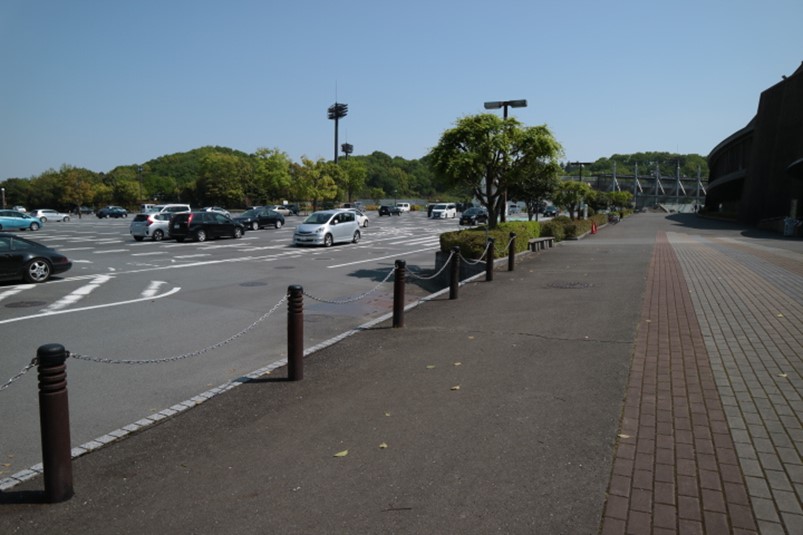 あつぎこどものもり公園利用時も使える荻野運動公園駐車場