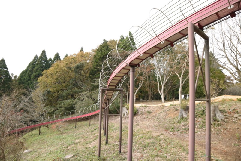 千葉市昭和の森の千葉県最長ローラースライダー