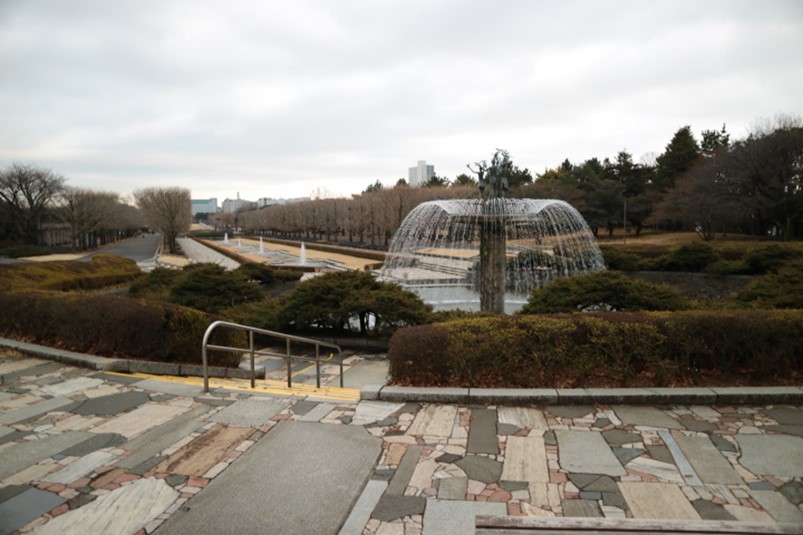 国営昭和記念公園の大噴水