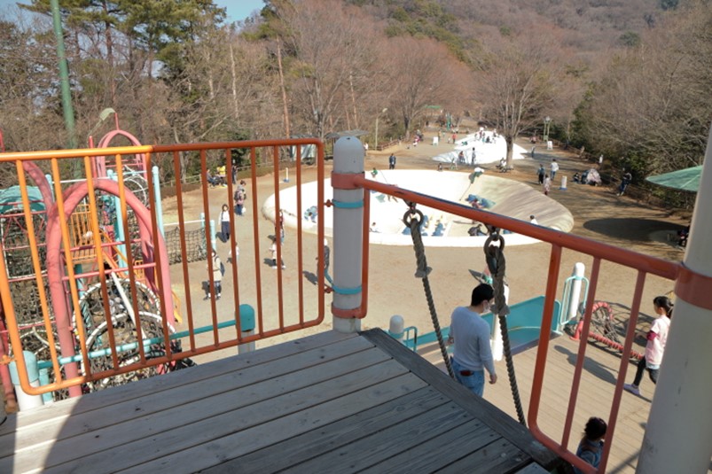 栃木県栃木市と佐野市の県営みかも山公園わんぱく広場