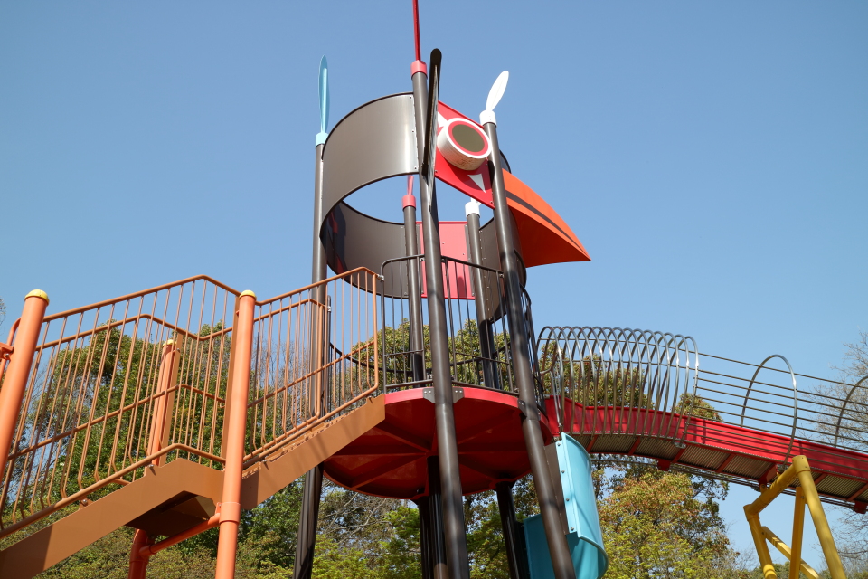 子どもと無料で楽しむ聚楽園公園（しあわせ村）【愛知県東海市、人気の