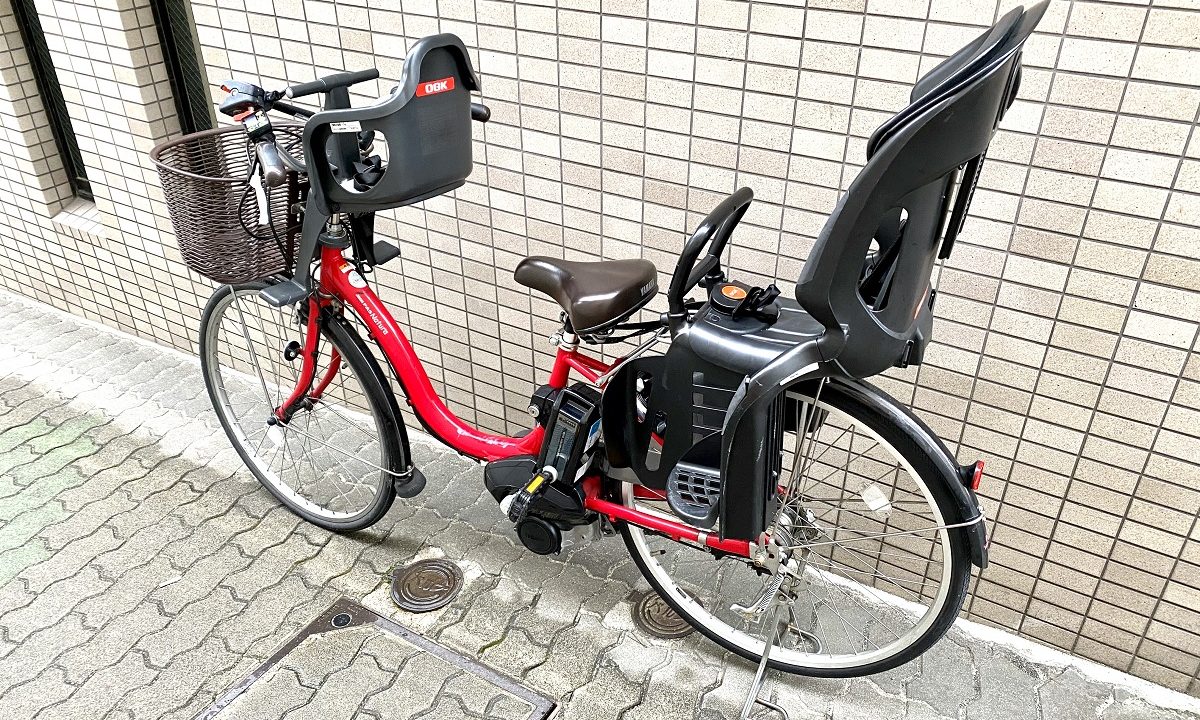 ワンオペ二人目育児の必需品 あると便利な育児グッズ お出かけ 電動アシスト自転車 ヤマハ 子供乗せ付き