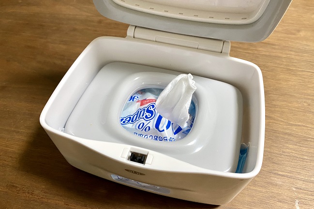 買ってよかった!ヘビロテ育児グッズ 便利グッズ OXO Tot オクソートット ワイプスディスペンサー
