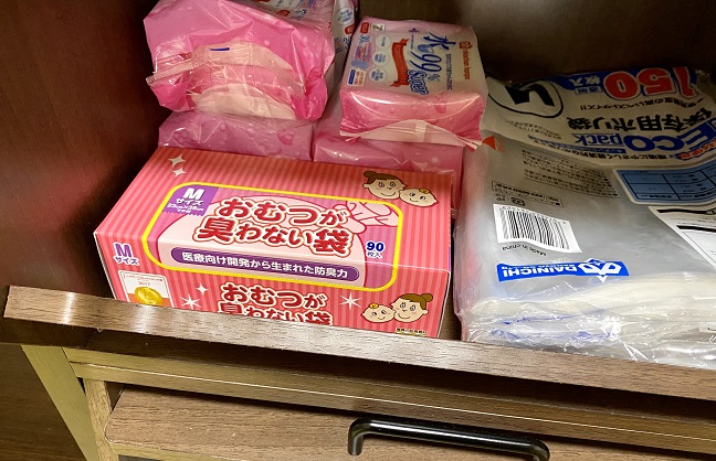 買ってよかった!ヘビロテ育児グッズ 便利グッズ BOS おむつが臭わない袋 Mサイズ90枚入