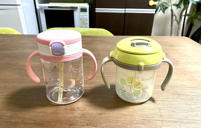 買ってよかった!ヘビロテ育児グッズ 便利グッズ Richell リッチェル おでかけストローマグ とコンビcombi テテオマグ